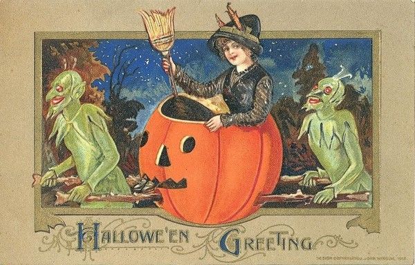 HALLOWEEN CARD VINTAGE