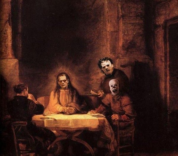 THE SUPPER AT HALLOWEEN