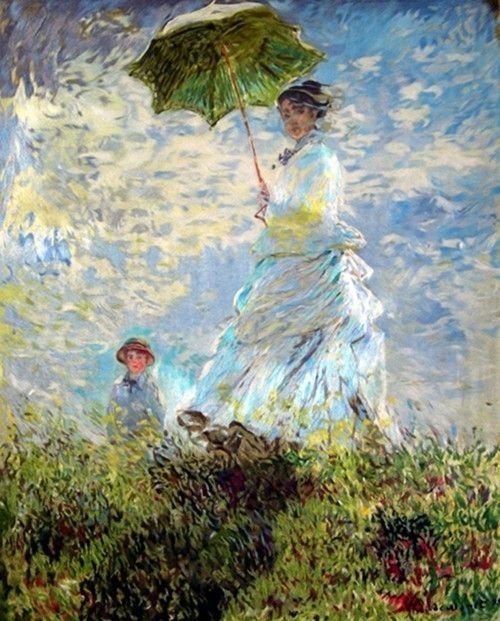 WOMAN WITH A PARASOL