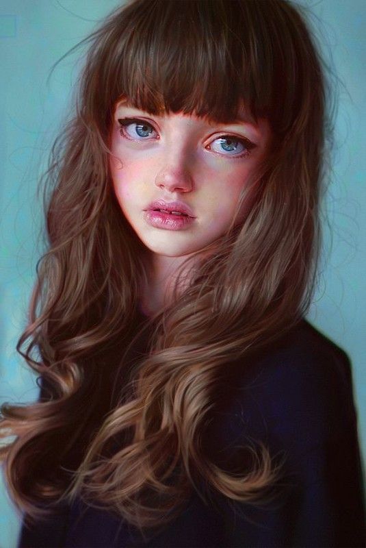 Portrait D Une Jeune Fille