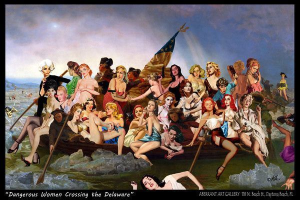 DANGEROUS WOMAN CROSSING THE DELAWARE