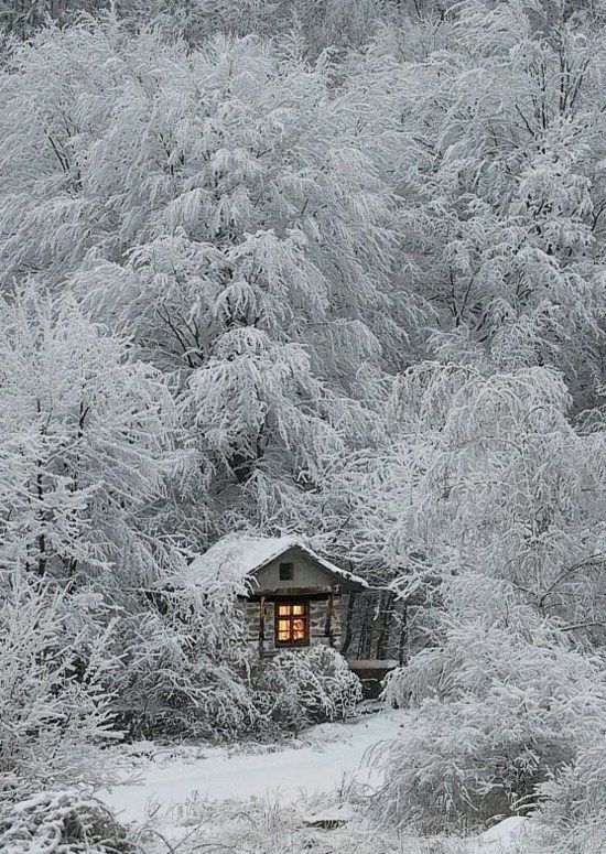 PETITE MAISON EN HIVER