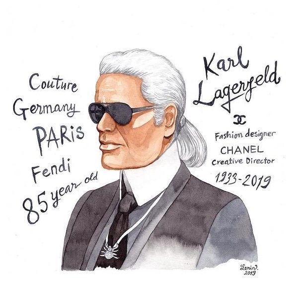 HOMMAGE A KARL LAGERFELD