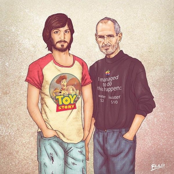 ME AND MY OTHER ME - STEVE JOBS