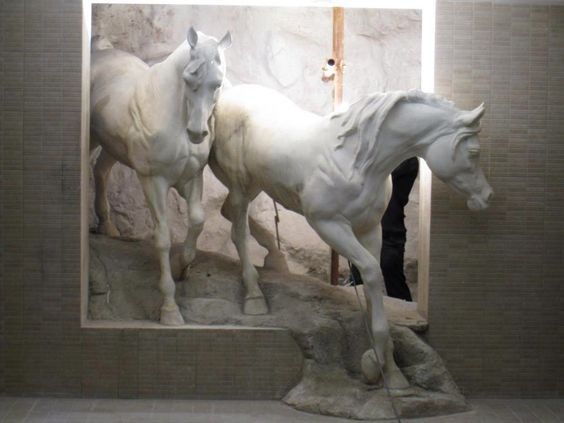 chevaux sculpture