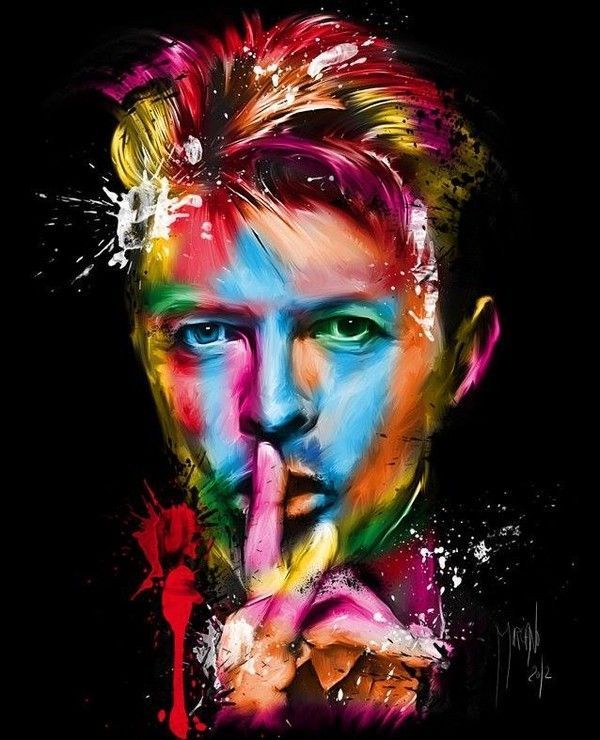 Portrait de D.Bowie