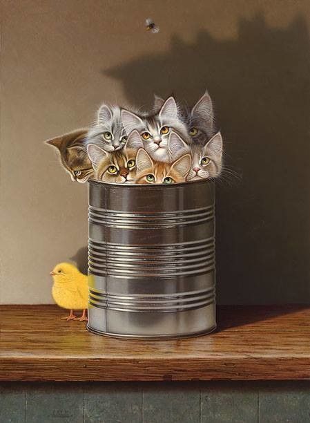 CAT'S IN A CAN