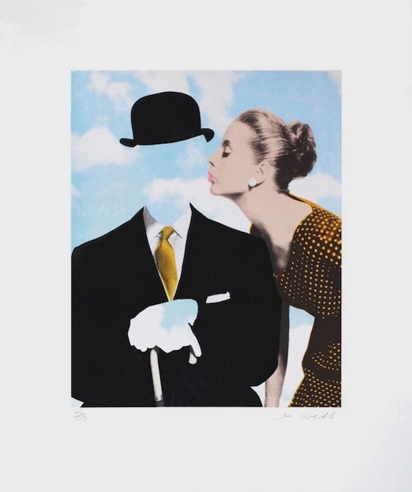 KISSING MAGRITTE II