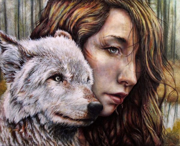 THE GIRL AND THE WOLF
